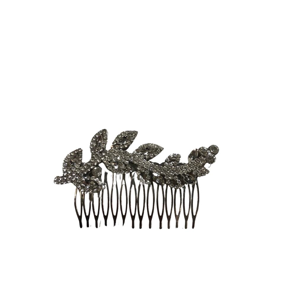 Crystal hair comb